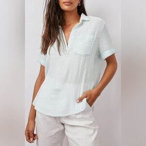 Rails Savannah Shirt in Sky - Size M